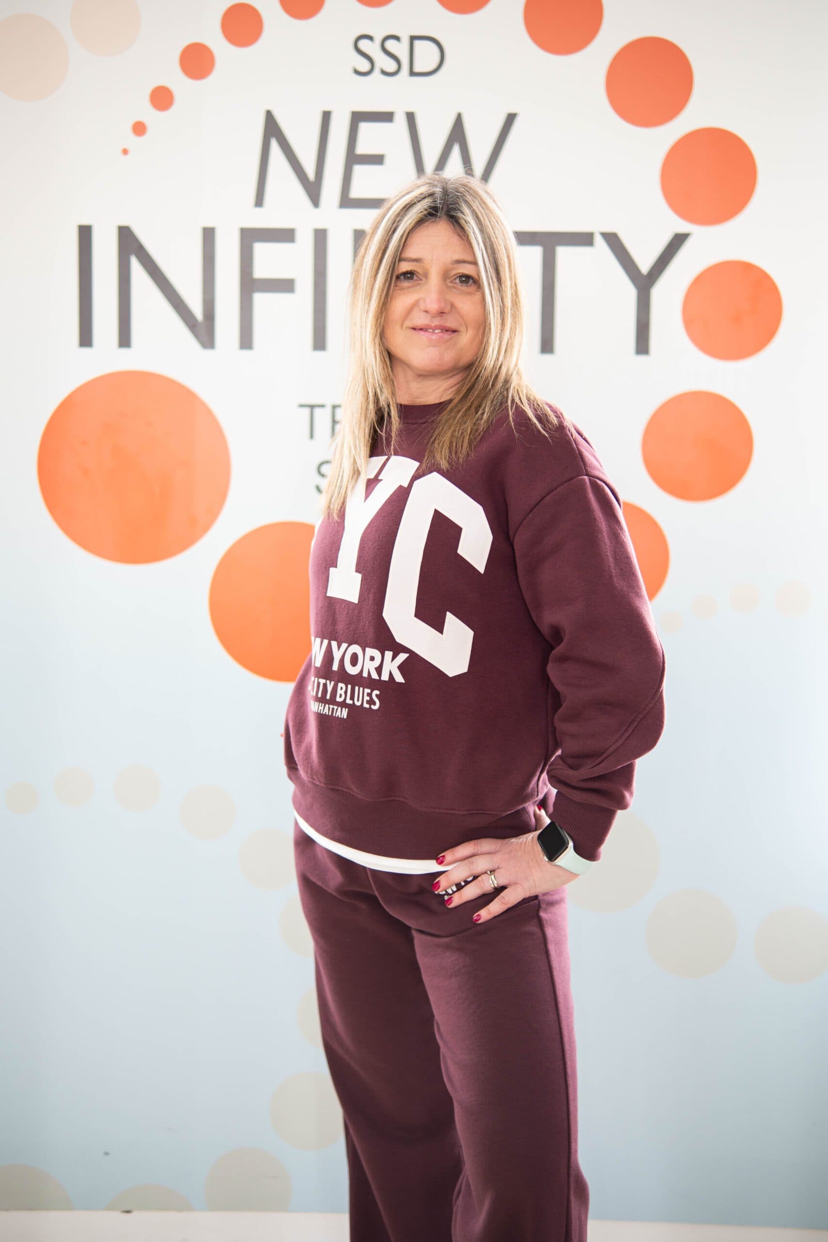Erika — Istruttrice di SSD New Infinity